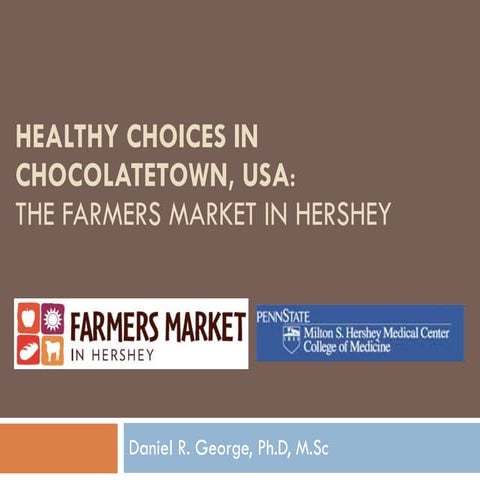 Farmers market in hershey