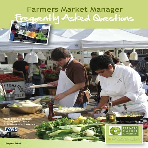 Farmers Market Manager FAQs 2010