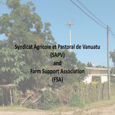 Oliver Lato, Farm Support Association: Experiences in engaging farmers with t...