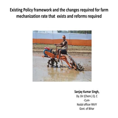 Farm mechanization (12.05.2016)