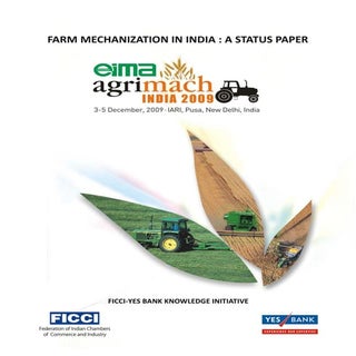 Farm mechanization in India : A Sta...