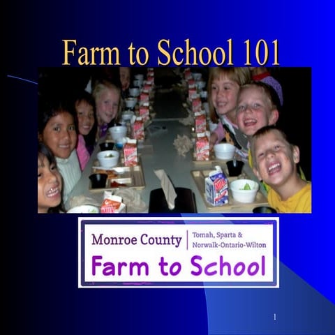 Farm to school 101 thesing
