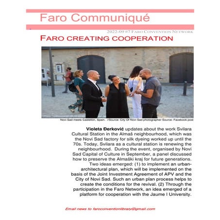 FARO Communique #8.pdf