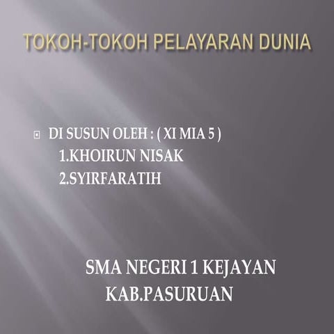 tokoh-tokoh pelayaran _sman 1 kejayan