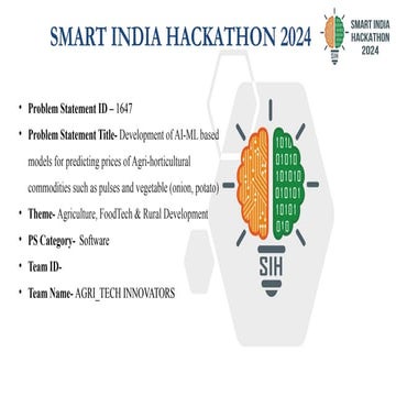 fasalvani smart india hackathon presentation