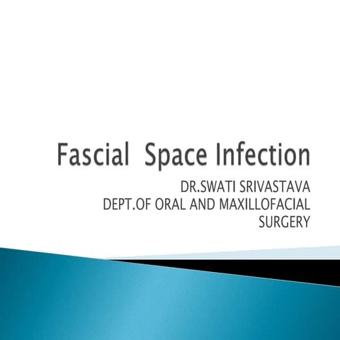 Fascial  space infection
