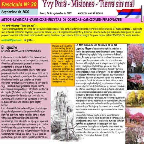 Fasciculo Nº 30 Septiembre 09
