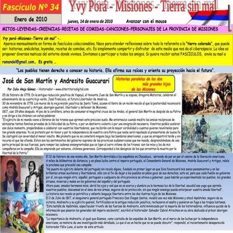 Fasciculo Nº 34 Enero 2010