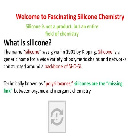 Silicon rubber | PPTX