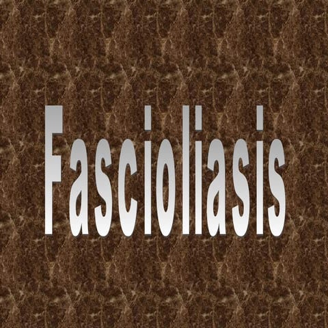Fascioliasis