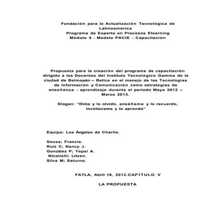 Fase ii. planificacion