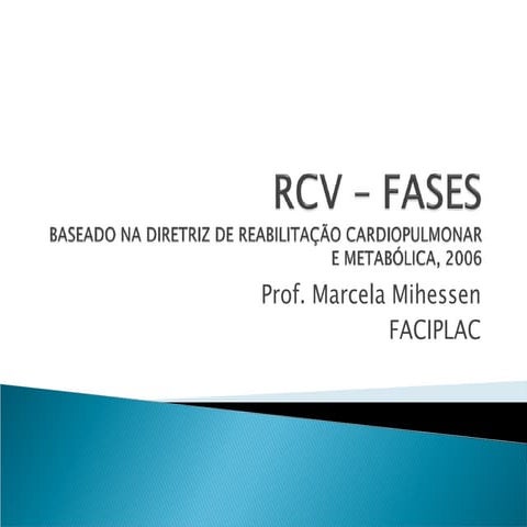 Fases da rcv | PDF