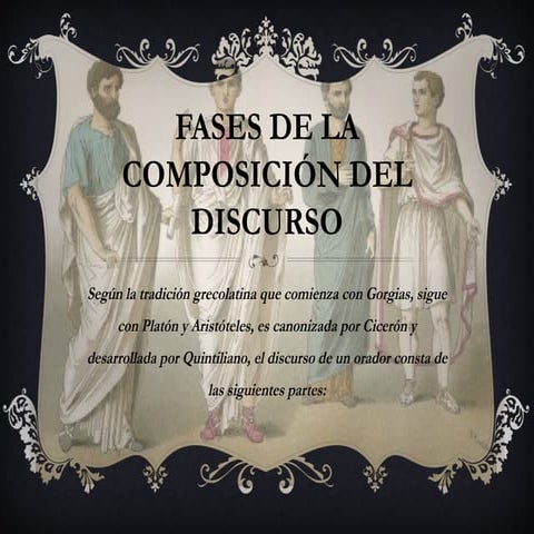 Fases de la composición del discurso