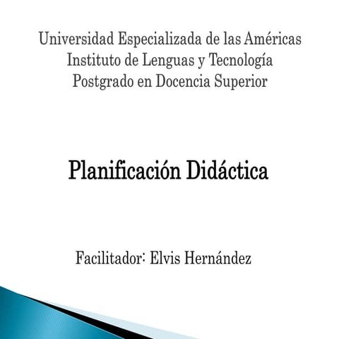 Fases del planeamiento udelas