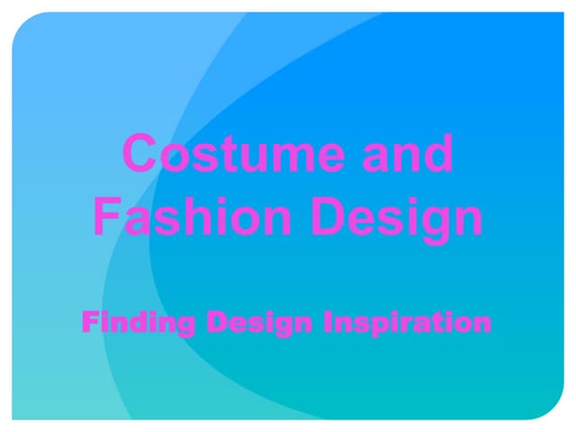Fashion Design at The Dali: Creatin...