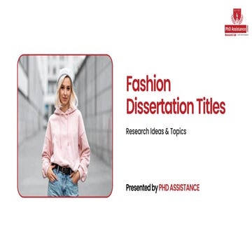 Expert Fashion Dissertation Titles Help for Innovative Research Papers