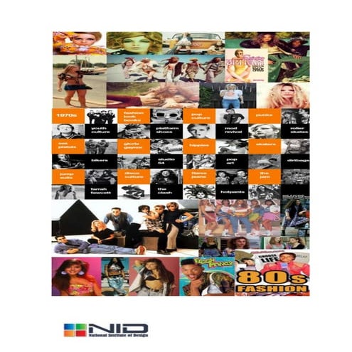 Fashion in the 60, 70 & 80