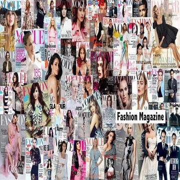 Fashion Magazine Mood Board