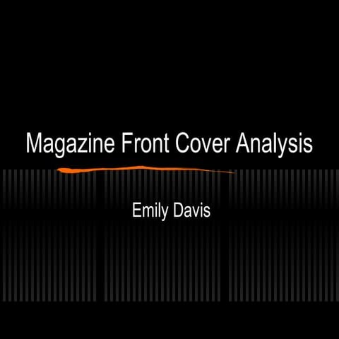 Fashion Magazine PowerPoint