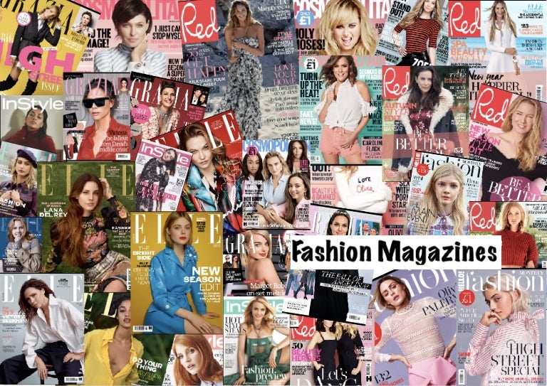 Fashion Magazines Mood Board