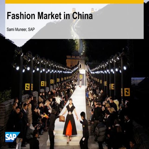 Fashion Market in China 
