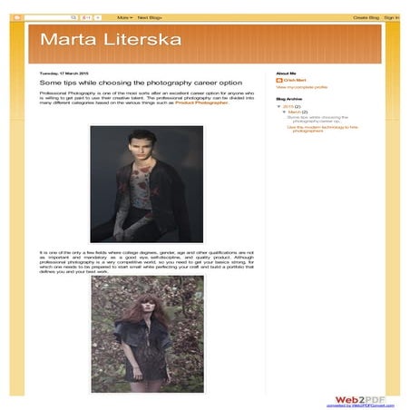 Fashion Photographer & Photographer London