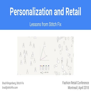 Personalization and retail: lessons from Stitch Fix | PDF