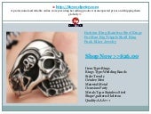 Fashion ring stainless steel rings for man big tripple skull ring punk biker jewelry 001252