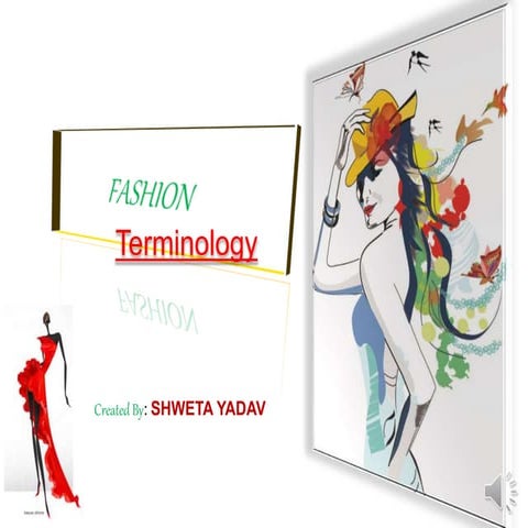 Fashion terminology