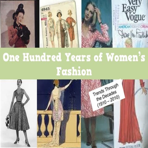 Gabrielle A Rusignuolo @Fashion through the decades | PPT