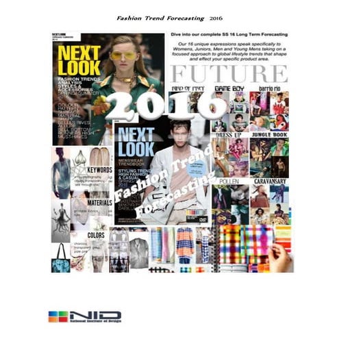 Fashion trend forecast