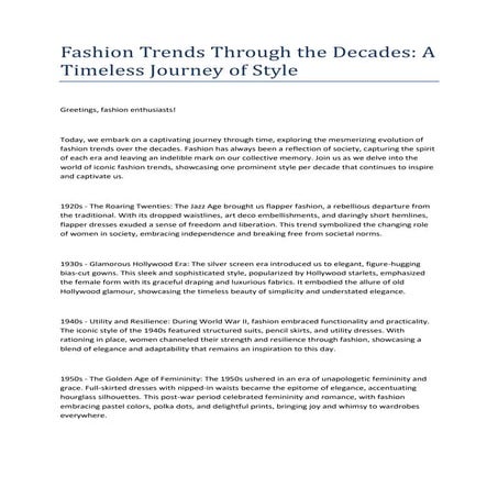 The Evolution of Fashion Through the Decades.pdf