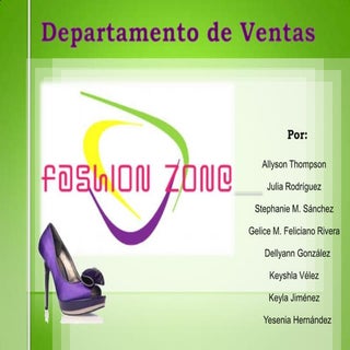 Departamento de Ventas