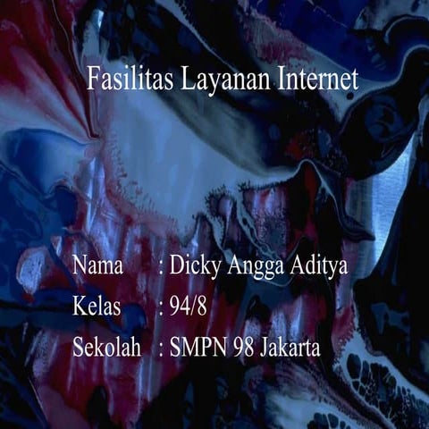 Fasilitas layanan internet