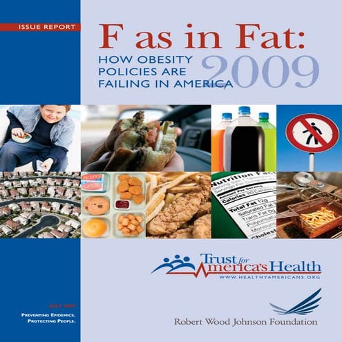 F As In Fat Obesity Report