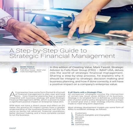 A Step-by-Step Guide to Strategic Financial Management