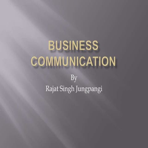 Business Communication