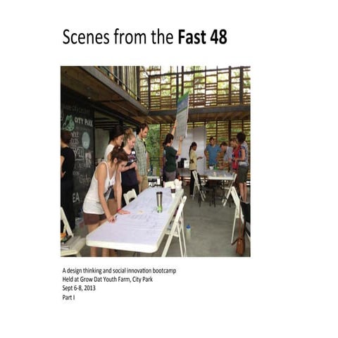 Scenes from the Fast 48 Bootcamp