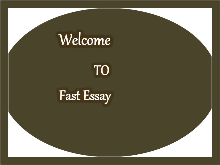 How to Write an Essay Fast by Essay Writing Services-MyAssignmethelp