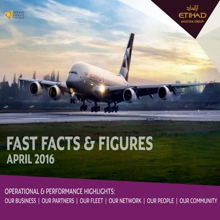 Etihad Aviation Group Fast facts & figures APR 2017 | PDF
