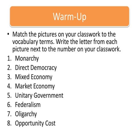 FAST II: Unit 1 Review