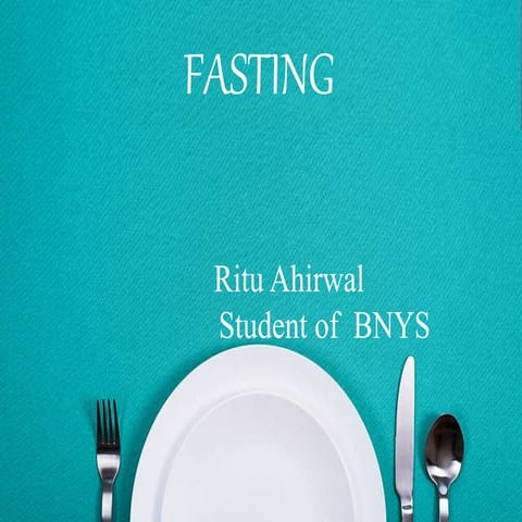 Fasting slideshare