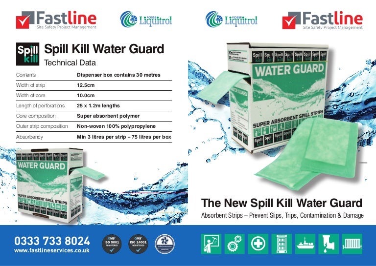 spill kill water guard guide