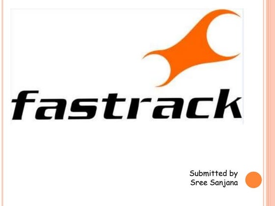 Fastrack promotions | PPT