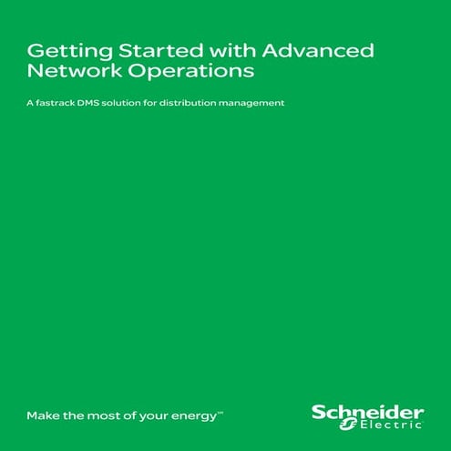 Getting Started with Advanced Network Operations