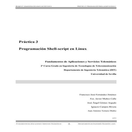 [ES] Línea de Comandos GNU/Linux | PDF