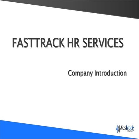 Fasttrack Hr Services   Company Profile