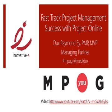 Fast Track PM Success with Project Online