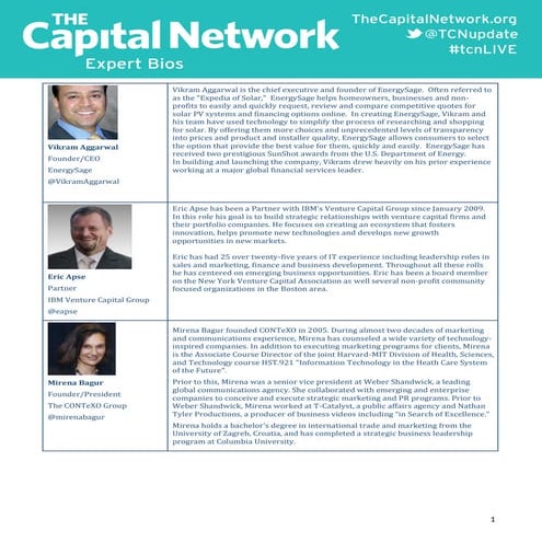 TCN Fast Track Mentor Lunch Directory