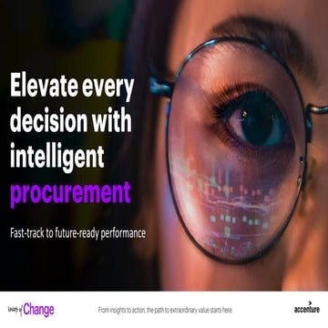Elevate Every Decision with Intelligent Procurement
